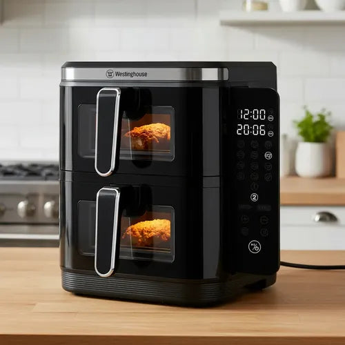 Freidora De Aire Westinghouse Wkaf2201 Air Fryer Digital Negro
