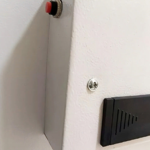 Caja Fuerte De Seguridad Digital Vivendi Blanca 50x35x31 Cm Color Blanco