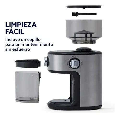 Molinillo De Cafè Automàtico Oster Bvstbmh24 Plateado Plateado