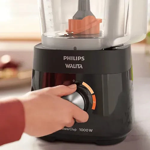 Procesadora De Alimentos Philips Phhr730490 2vel 1000w 1.5l Negro