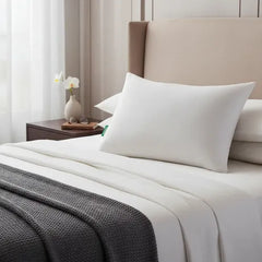 Almohada Cannon Dual Plus 70x50cm Núcleo Extraíble Blanco Blanco