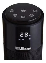 Calefactor Eléctrico Torre Liliana Towerflame Tch50 Negro Negro