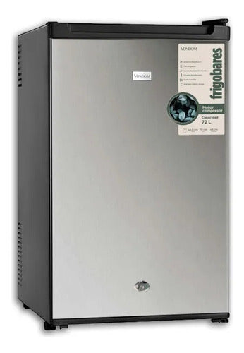 Frigobar Vondom 78 L Acero Inoxidable Rfg170a Motor Compresor