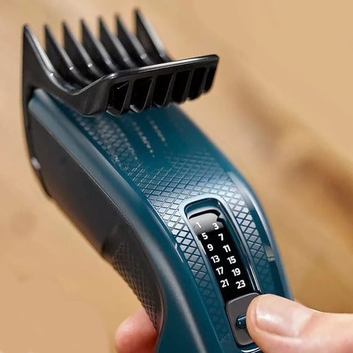 Cortadora De Pelo Philips Hc3505/15 Dual Cut Doble Filo Negro/azul