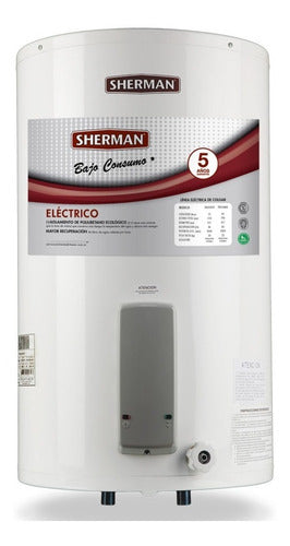 Termotanque Eléctrico Sherman Tepc055 Blanco 55l
