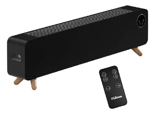 Convector Radiador Digital Liliana Nordheat Cn2400r 2400w Negro