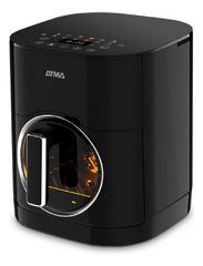 Freidora De Aire Digital Atma Fr200abp Negra 6lts 2000w C Negro