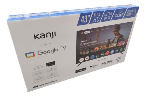 Smart Tv Kanji 43 Kj-43st005-2 Fhd Google Tv Netflix Youtube