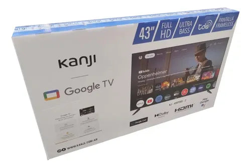 Smart Tv Kanji 43 Kj43st005 Fhd Google Tv Netflix Youtube Cs