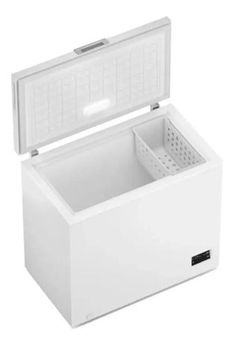 Freezer Horizontal Gafa De 200l Inverter Blanco Fghi202b-m