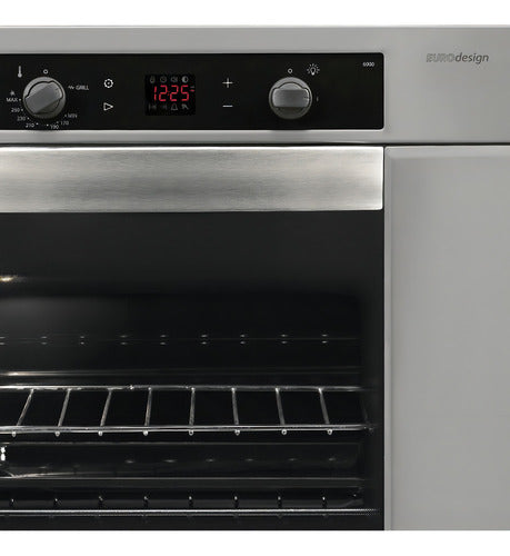 Horno De Empotrar Multigas Longvie H6900x Acero Inox Acero Inoxidable