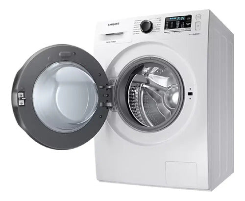 Lavarropas Automático Samsung Ww95a Blanco Ecobubble 9.5k Ct Blanco