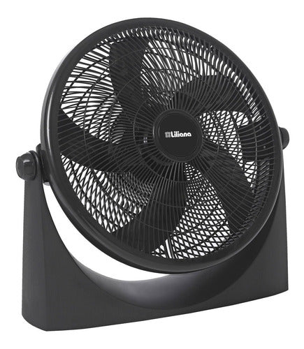 Turboventilador Reclinable Liliana Vtf18p 18 Pulgadas 45.72 Cm 50 Hz X 60 Hz Negro Plástico 5