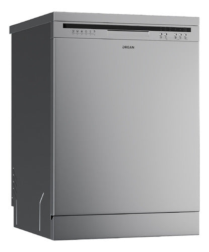 Lavavajillas 13 Cubiertos Inoxidable Drean Lvdr1306ci0 Cs Gris