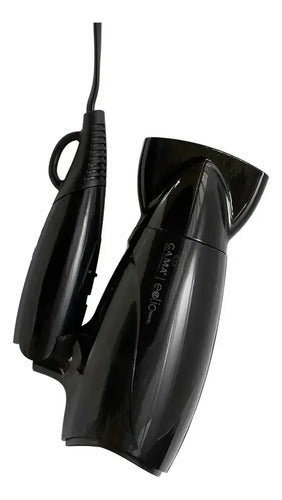 Secador De Pelo Ga.ma Italy Sn23816 Eolic Mini Negro Negro