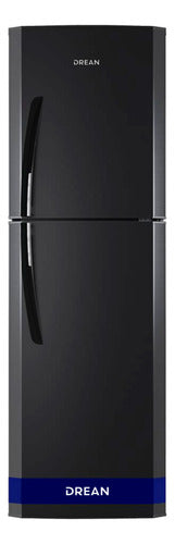 Heladera Cíclica Con Freezer Drean Hdr320f50n Negra 314l Negro