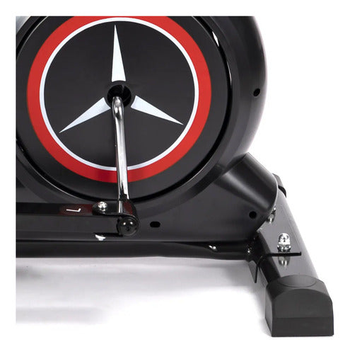 Bicicleta Eliptica Con Asiento Tm 61505 Negro Acero Abs Ct