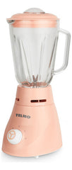 Licuadora Yelmo Lc-1010 Rosa De 1.5l Con Jarra De Vidrio Rosa