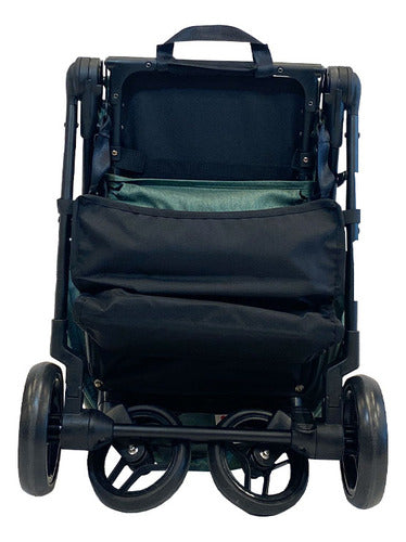 Cochecito De Paseo Bebesit 1321c T- Flex Verde Verde Negro