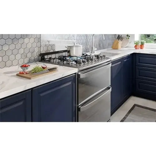Cocina A Gas Electrolux F5edm De76cm 5 Hornallas Doble Horno