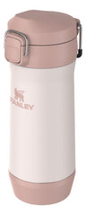 Yerbera Stanley Con Despolvillador De Yerba Mate 500gr Rosa Rose Quartz