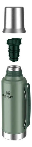 Termo Stanley Original Mate System Classic 1.2 Litros Verde Oscuro