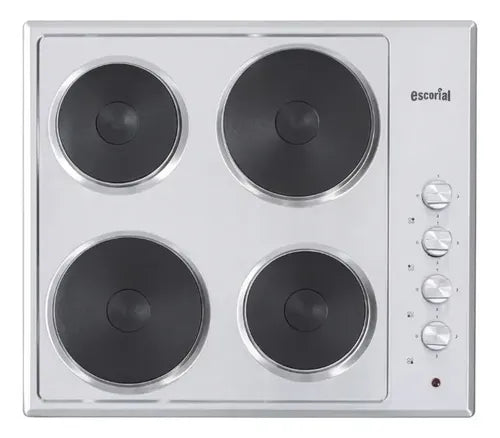 Anafe Escorial Aeho-58 60cm Eléctrico Empotrable Hot Plate Plateado