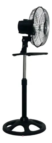 Ventilador De Pie Pared Turbo 3 En 1 Liliana Vp10m 60w 25.4 Cm Negro 3