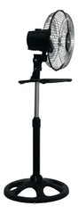 Ventilador De Pie Pared Turbo 3 En 1 Liliana Vp10m 60w 25.4 Cm Negro 3