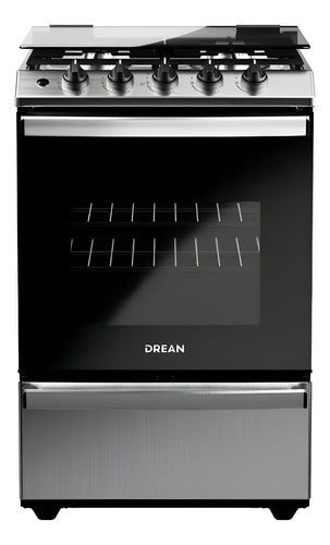 Cocina Multigas 56 Cm Inoxidable Drean Cd5614ai0