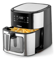 Freidora De Aire Liliana Digifry Af965 Sin Aceite 6,5l 1700w Negro