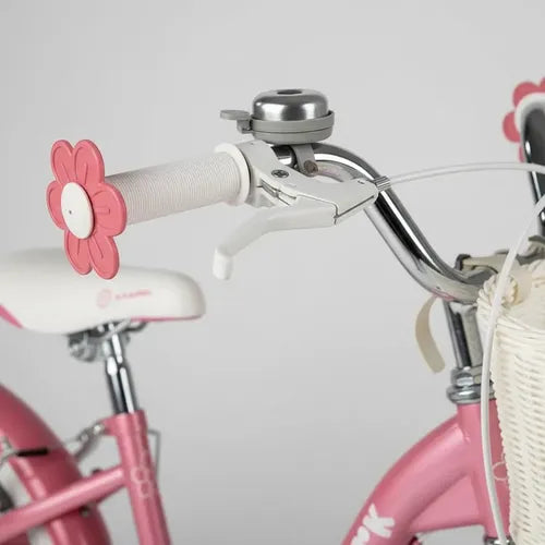 Bicicleta Rodado 16 Stark Love Acero Aluminio V Brakes Rosa 16