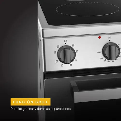 Cocina Whirlpool Eléctrica Inox 55 Cm Inox