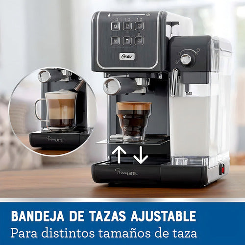 Cafetera Oster® Primalatte Touch Bvstem6801m