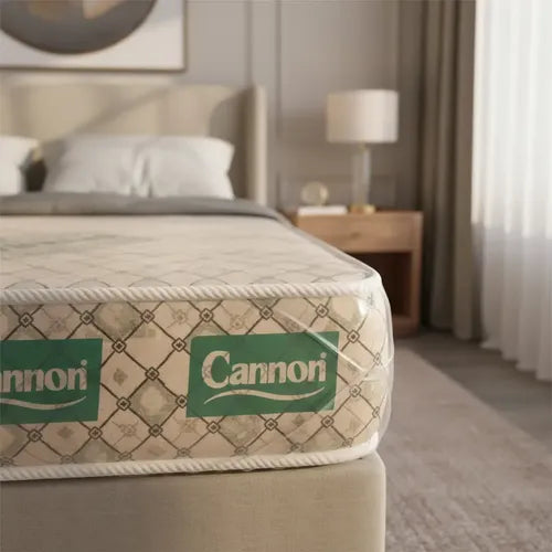 Colchon Cannon Clasico 80 X 190 X 13 Espuma Beige