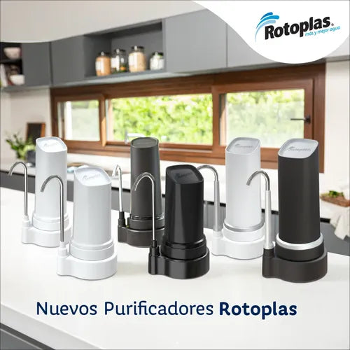 Purificador De Agua Rotoplas Max Sobre Mesada Blanco Blanco