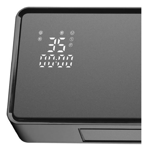 Turbocalefactor Tipo Split Liliana Cwd952 Thermoglass 2000w Negro