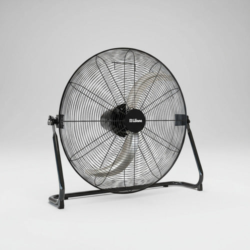 Turbo Ventilador Industrial Liliana 32 Vti32 2 Palas Metal - 81.28 Cm - 50 - Negro - Inox - Metal - 2
