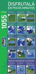 Pileta Estructural Rectangular Pelopincho 1055 Con Capacidad De 4500 Litros 2x3 M