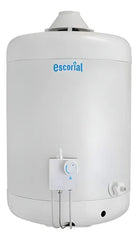 Termotanque A Gas Escorial 45l Apto Para Colgar Y Apoyar Blanco