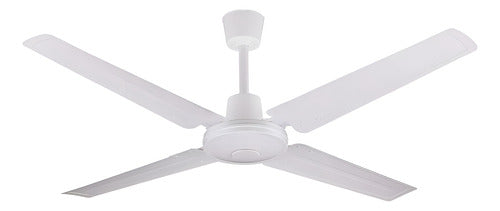 Ventilador De Techo Liliana Vthb104r Blanco Control Remoto 1.2 M 50 Blanco Blanco Metal 4