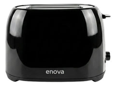 Tostadora Eléctrica Enova 750w 2 Posiciones Negra Negro