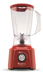 Licuadora Powermix Plus 2 Litros Roja Color Rojo Moulinex