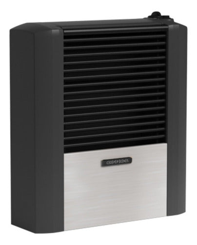 Calefactor Coppens Sin Tiraje 5000 C50stam Acero Tio Musa Gris Oscuro