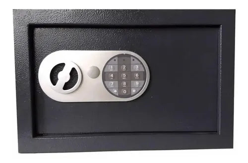 Caja Fuerte Seguridad Digital Tme20dn 20x31x20cm Gris Oscuro Gris Oscuro