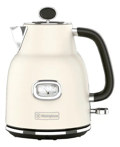 Pava Eléctrica Westinghouse Retro Blanca 1.75 Lts Wh-pe2200s Blanco