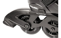 Rollers 4x80 Rise Stark Color Negro Talle De Los Patines 35-38 Tamaño De Las Ruedas 80 Mm
