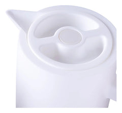 Jarra Termo Con Manija De Madera Pico Vertedor 1l Blanco Blanco