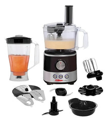 Multiprocesadora Liliana Am790 Fullpros 9 En 1 De 1000w Negro
