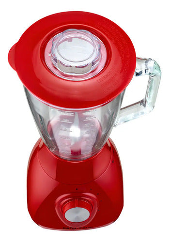 Licuadora Kanji Home Kjh-bl0800la01-r Vertical 800w/1,5l Lh Color Rojo